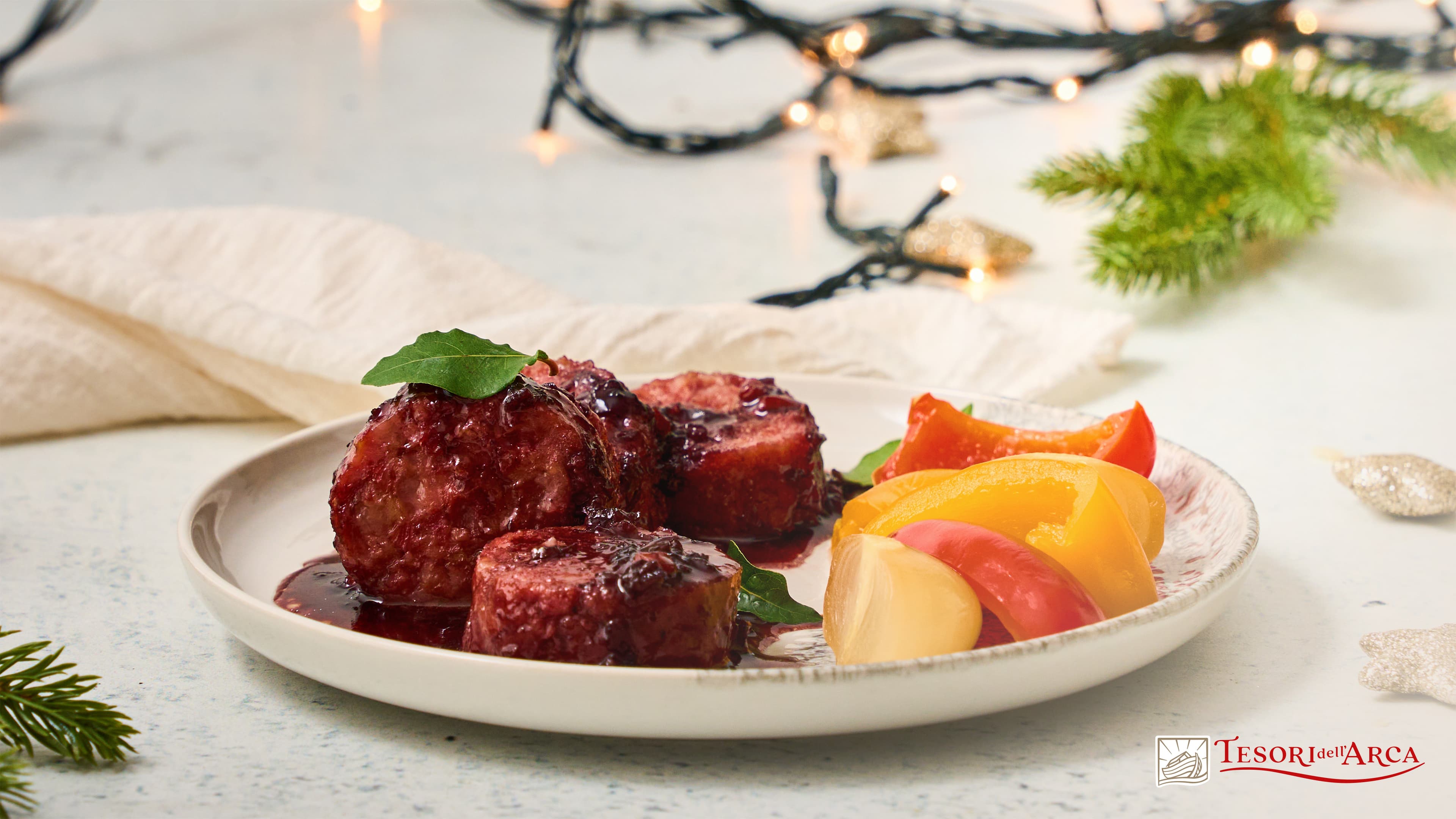 Cotechino al Lambrusco con sapori dell’orto - 2