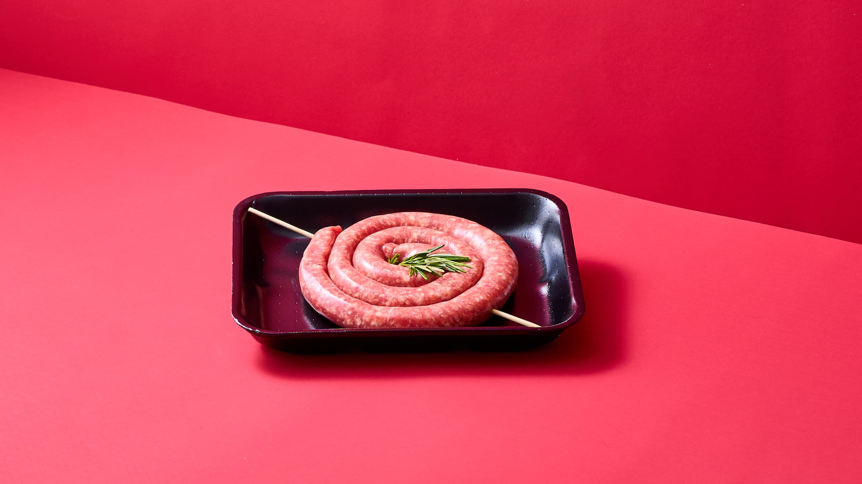 Spiedino di salsiccia per griglia con zucchine saltate in padella - 2