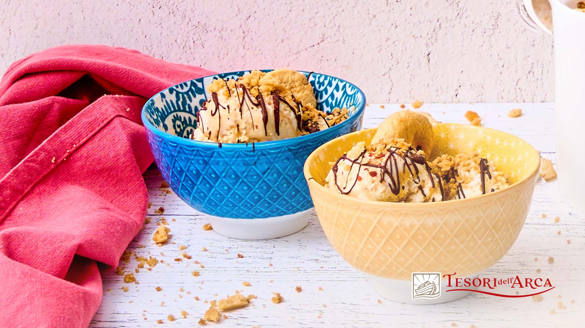 Gelato croccante al rum con crumble di taralli al peperoncino e cioccolato fondente - 2