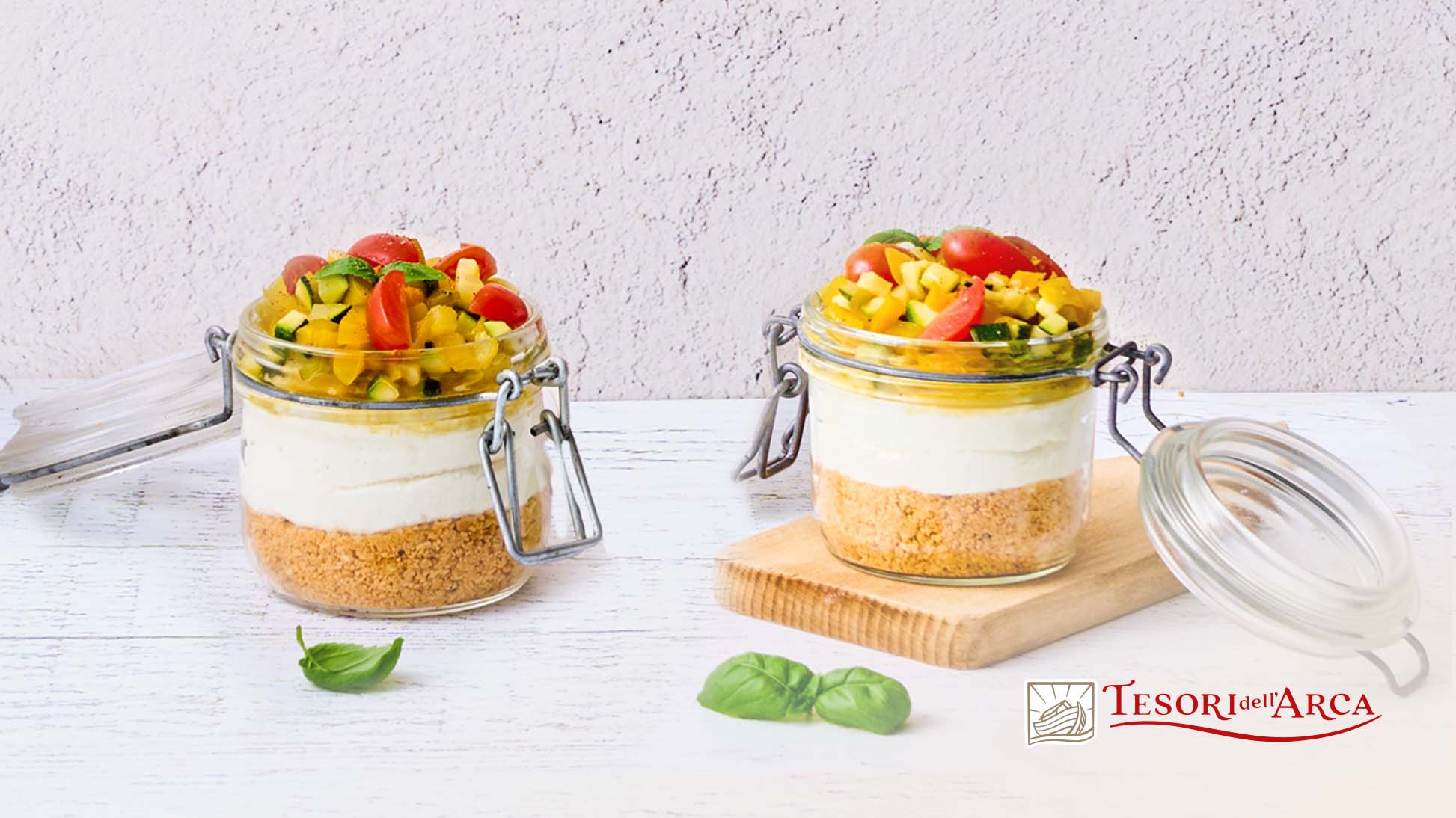 Mini cheesecake salate all'ortolana - 2