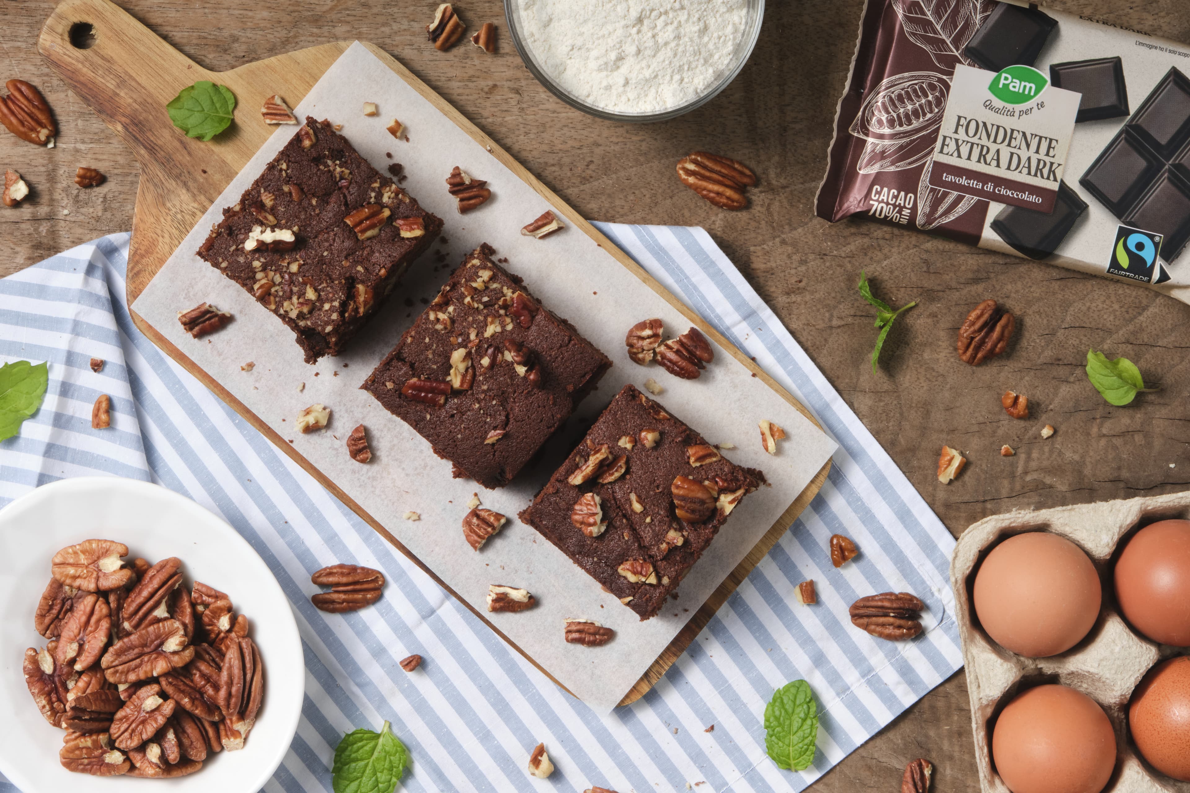 Brownies al cioccolato