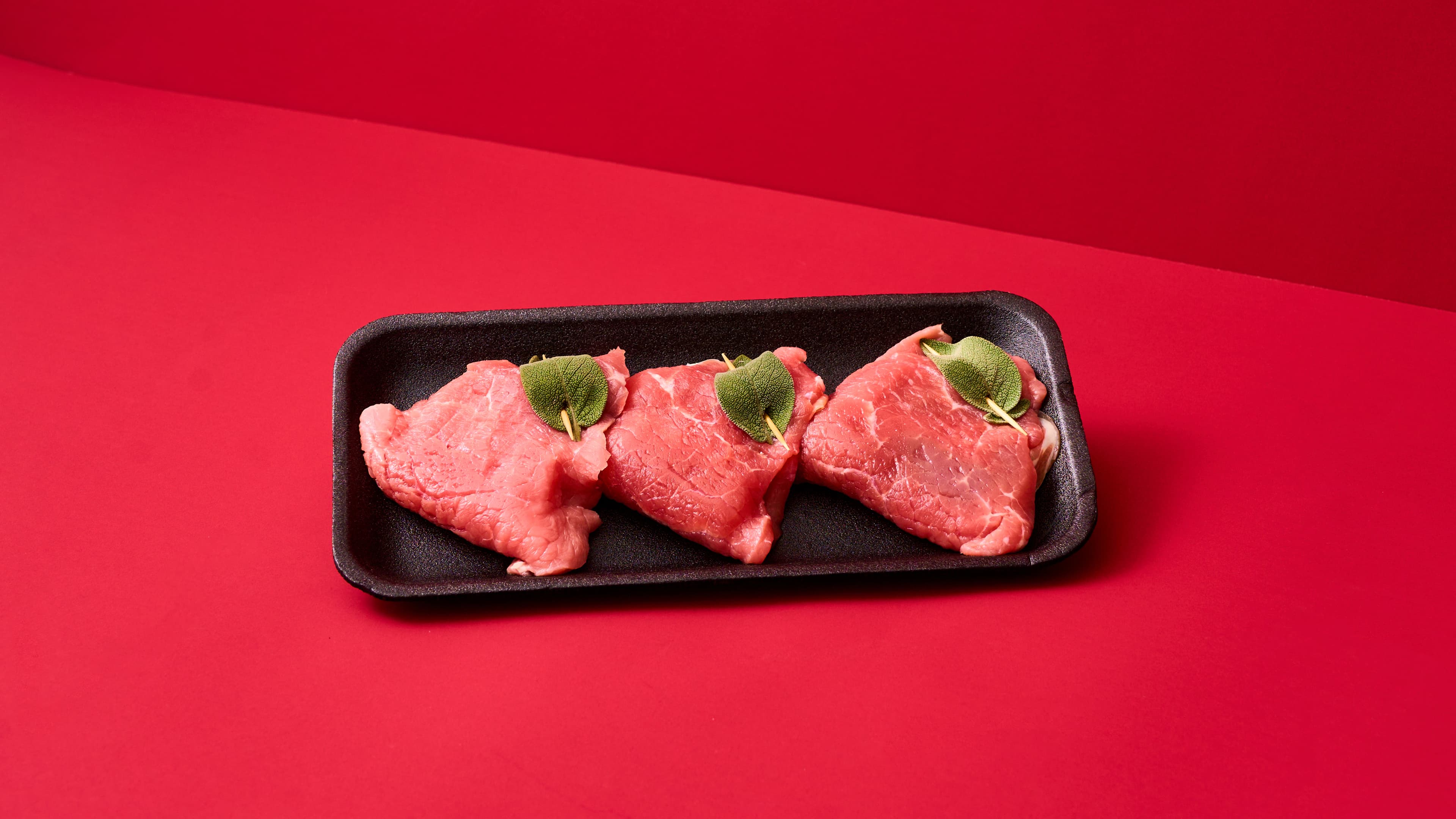 Saltimbocca con purea di zucca e salvia fritta - 2