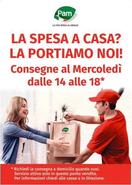 Volantino Consegna a domicilio