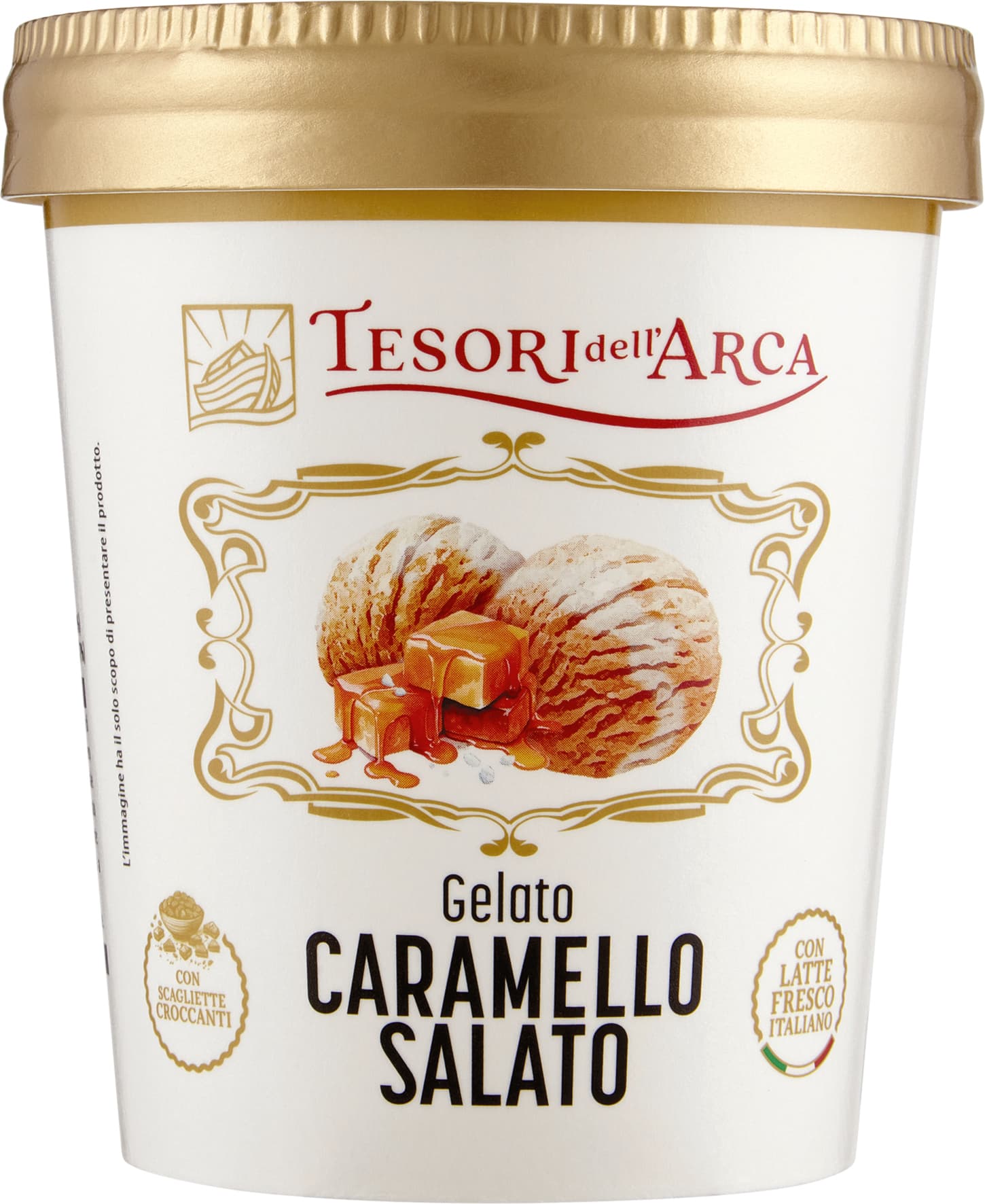 Gelato caramello salato