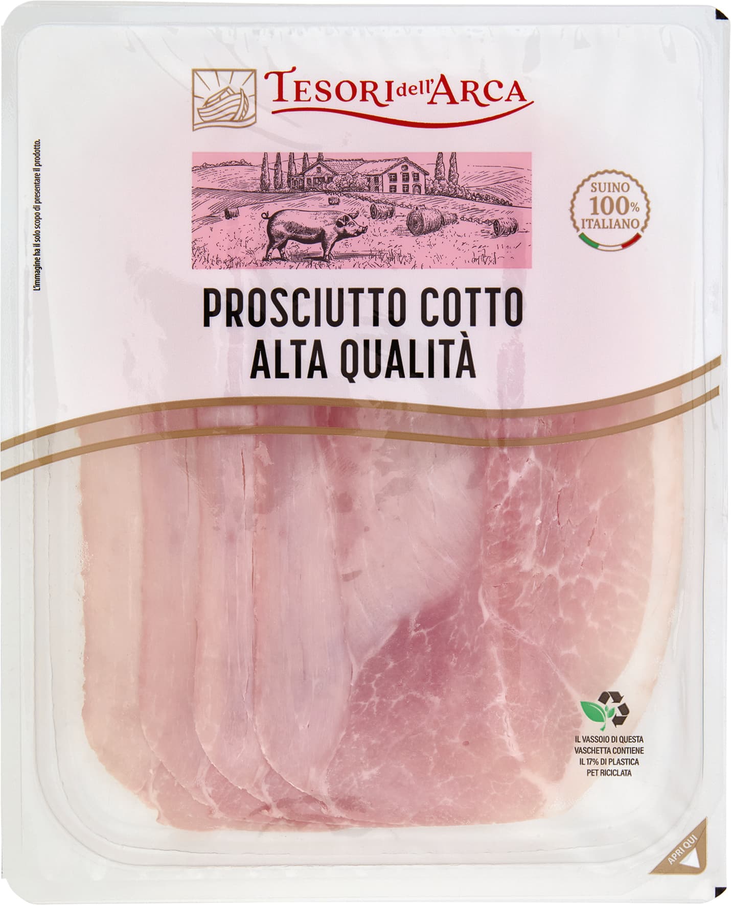 T. arca - prosciutto cotto alta qualita nazionale
