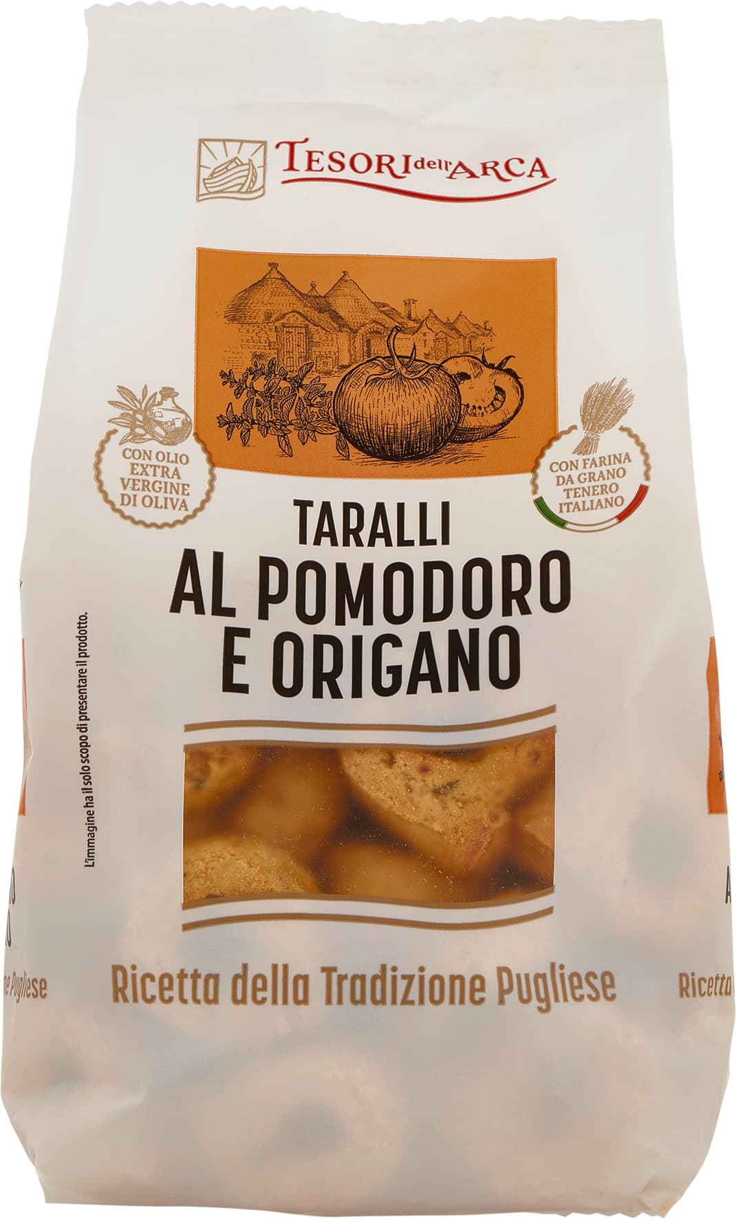 Taralli al pomodoro e origano