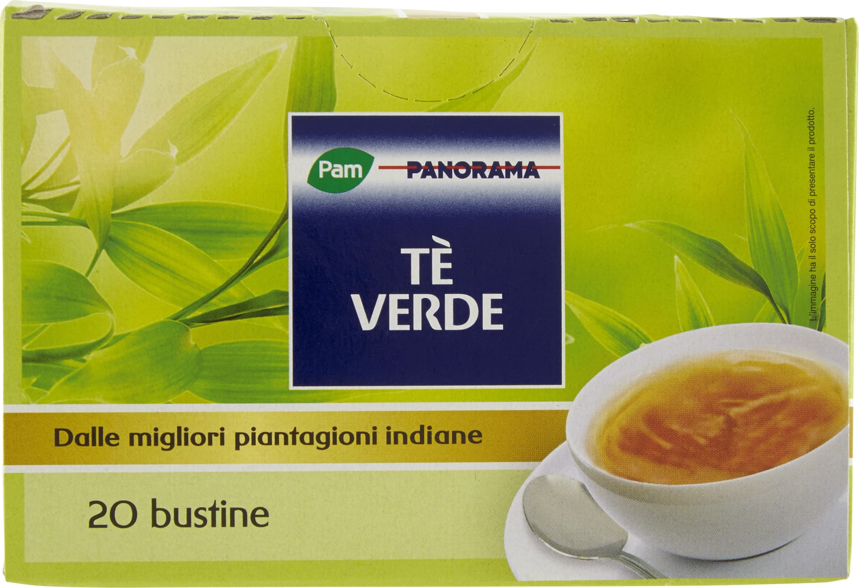 Bustina di tè verde PAM