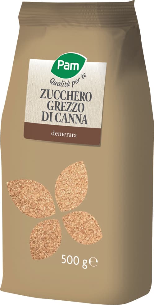 Zucchero grezzo di canna PAM