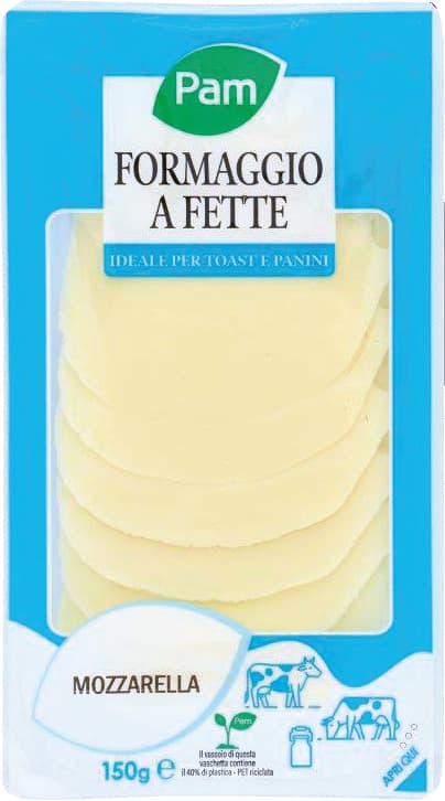 Mozzarella a fette PAM