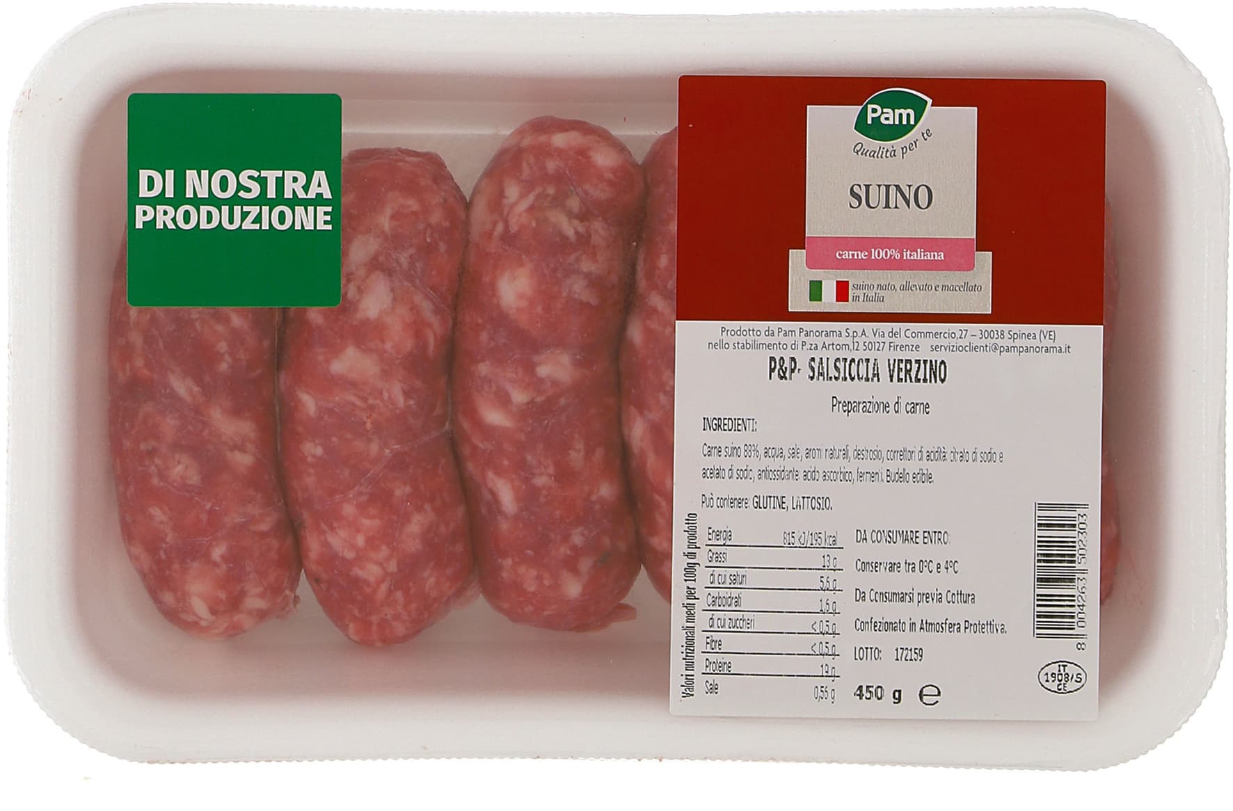 Salsicce PAM