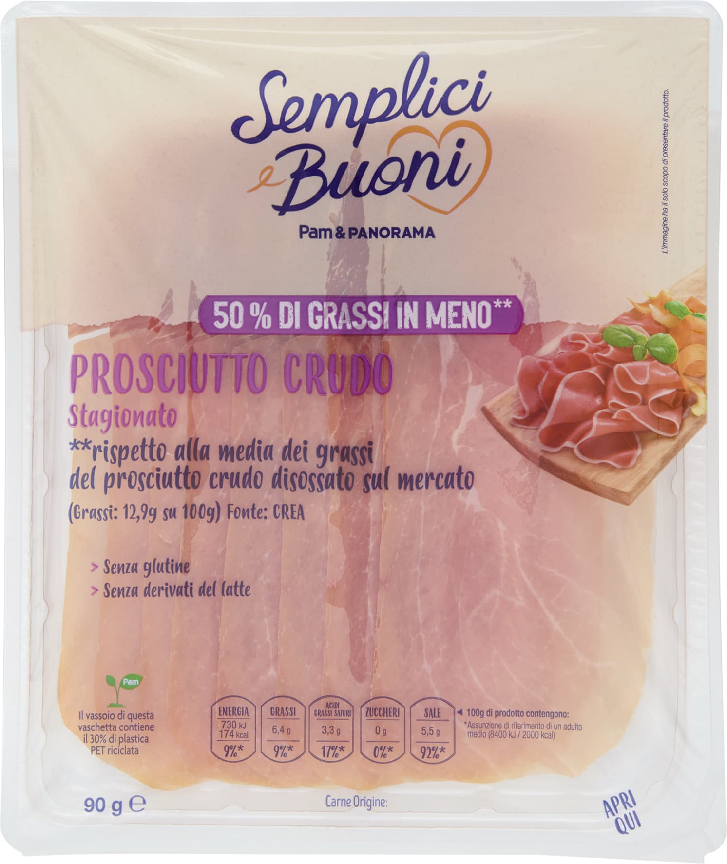 Prosciutto crudo stagionato Semplici e Buoni