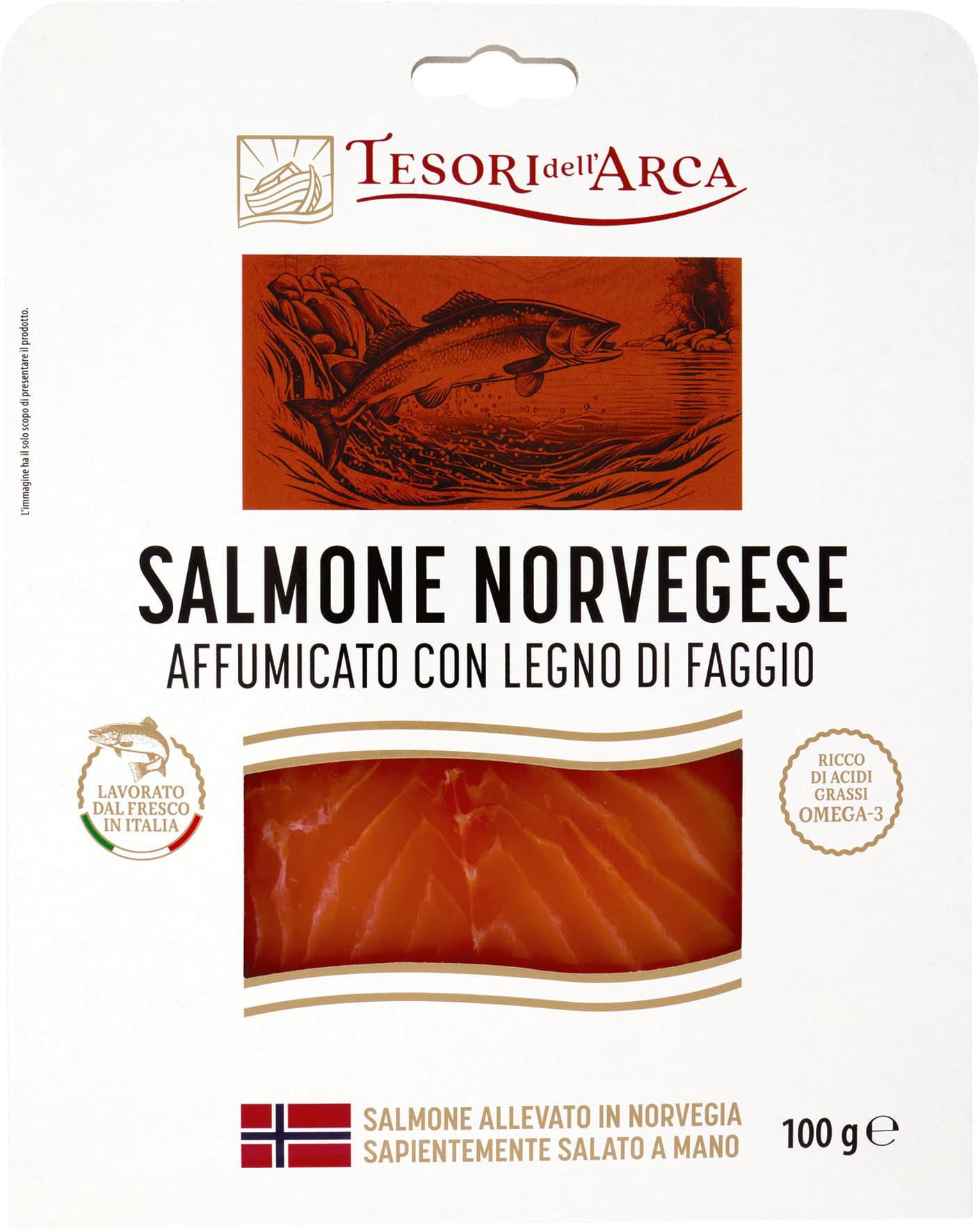 Salmone norvegese affumicato Tesori dell’Arca