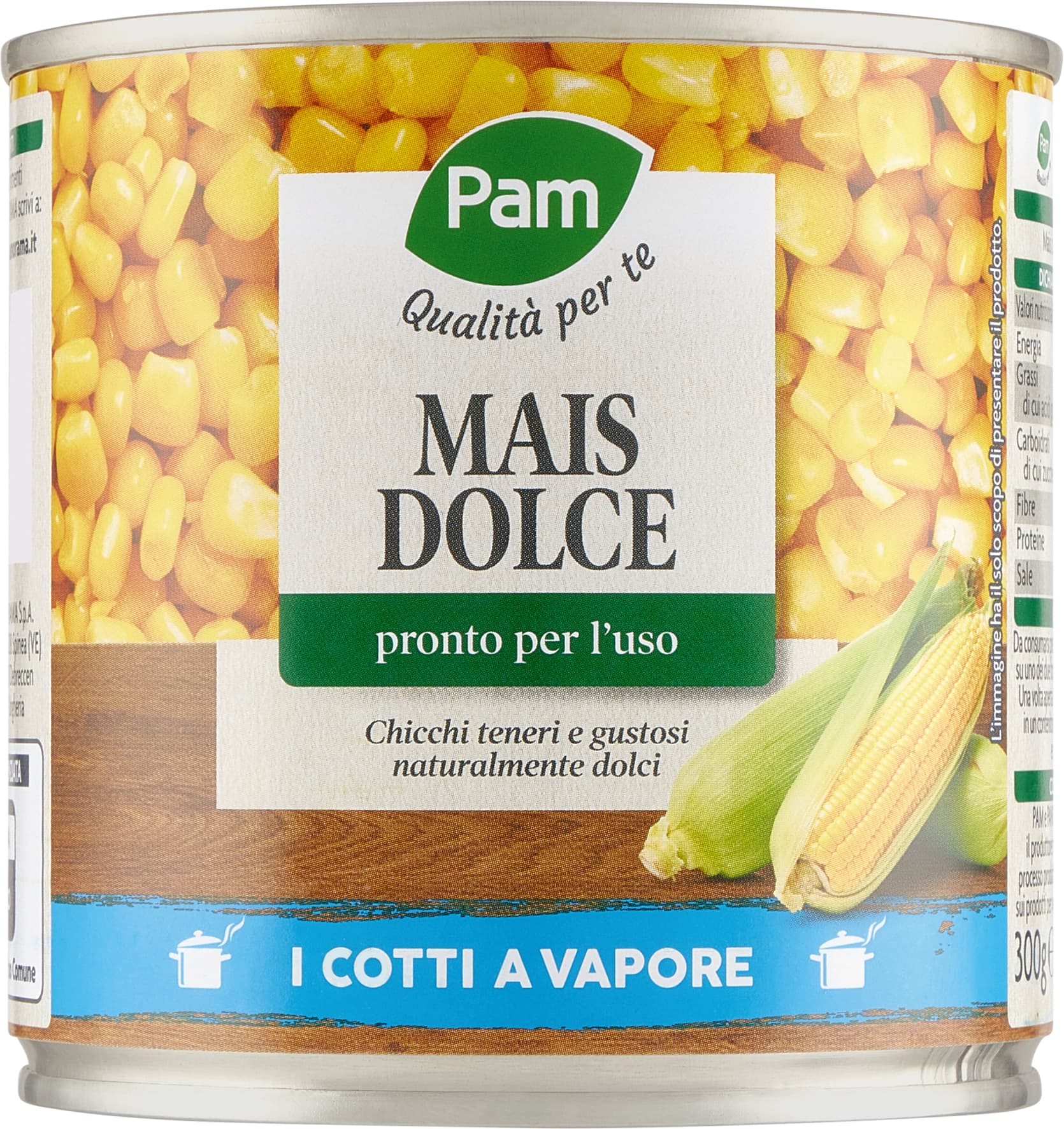 Mais cotto PAM
