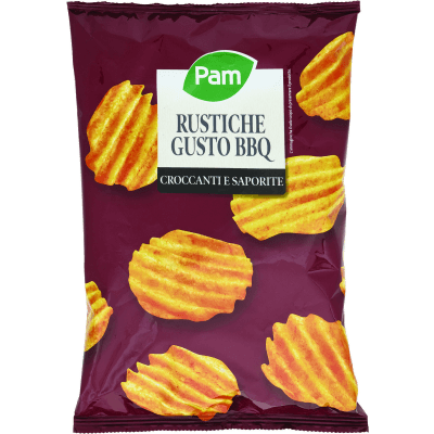 PAM Rustiche Gusto BBQ 130 g