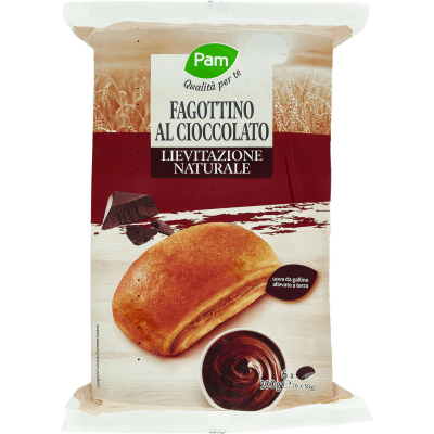PAM PANORAMA Fagottino con crema al cioccolato 300g (50g x 6)