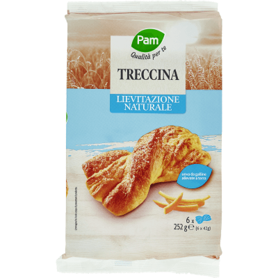 PAM PANORAMA Treccina 252g (42g x 6)
