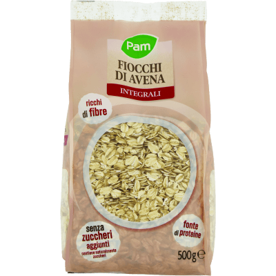 PAM Fiocchi di Avena Integrali 500 g