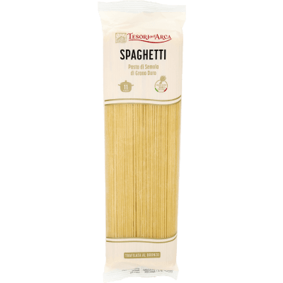 TESORI DELL'ARCA Pasta di Semola di Grano Duro Spaghetti 500 g