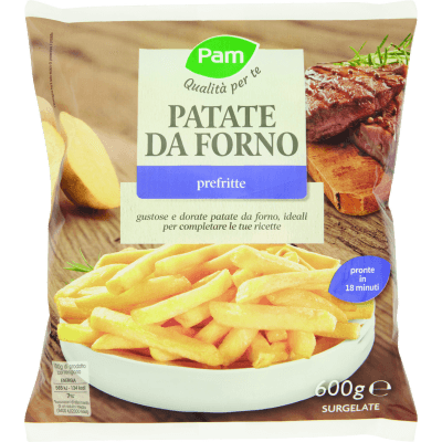 PAM PANORAMA Patate da Forno surgelate 600 g