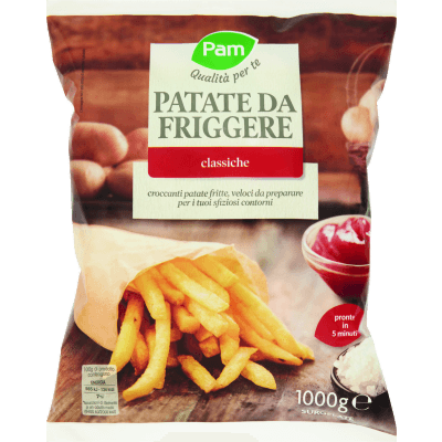 PAM PANORAMA Patate Fritte surgelate 1 kg