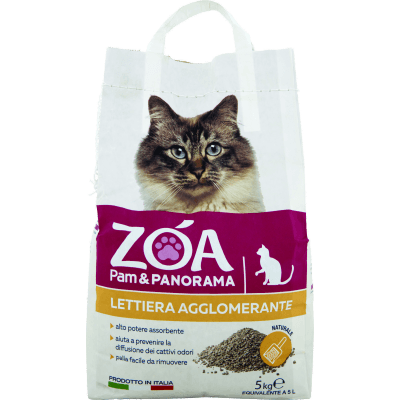 PAM PANORAMA Zóa Lettiera Agglomerante 5 kg