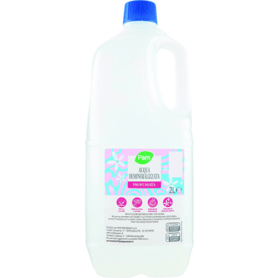 PAM PANORAMA Acqua demineralizzata profumata al muschio bianco 2 litri