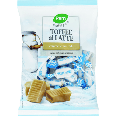PAM Qualità per te Toffee caramelle morbide al latte 150 g