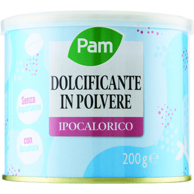 PAM PANORAMA Dolcificante in Polvere ipocalorico 200 g
