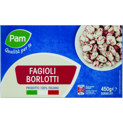 PAM PANORAMA Fagioli Borlotti surgelati 450 g