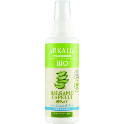 ARKALIA BIO Balsamo Capelli Spray con Succo di Aloe 100 ml