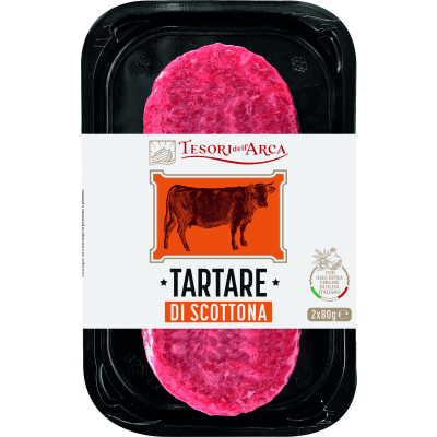 TESORI DELL'ARCA Tartare di Scottona 2 x 80 g