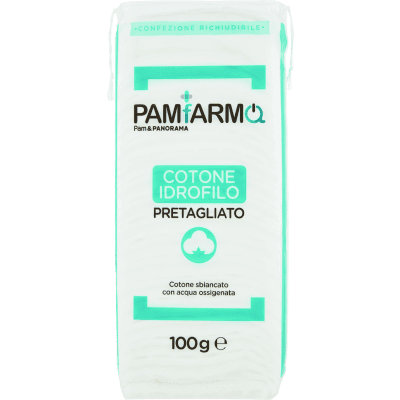 PAMFARMA Cotone Idrofilo Pretagliato 100 g