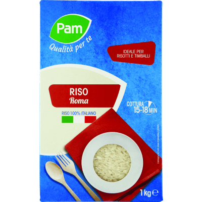 PAM Qualità per te Riso Roma 1 kg