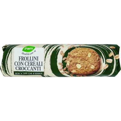 PAM Qualità per te Frollini con Cereali Croccanti 250 g