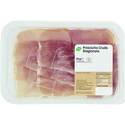 PAM Prosciutto Crudo Stagionato 50 g