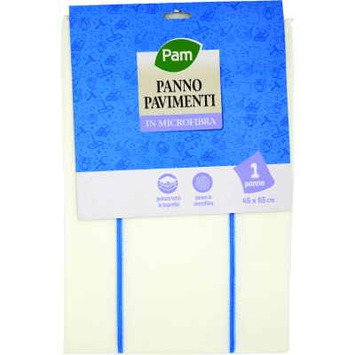 PAM Panno Pavimenti in Microfibra 45 x 65 cm 1 pz