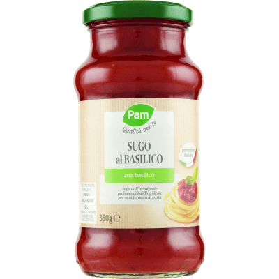 PAM Qualità per te Sugo al basilico 350 g
