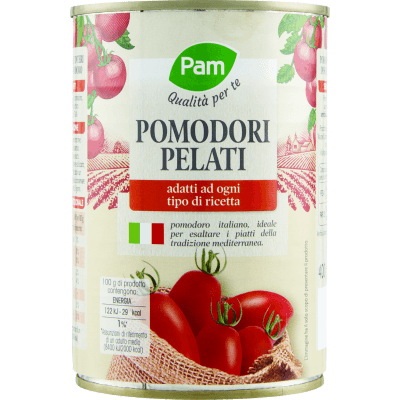 PAM PANORAMA Pomodori Pelati Interi 400 g