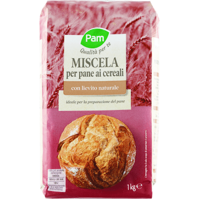 PAM PANORAMA Miscela per Pane ai Cereali 1 kg