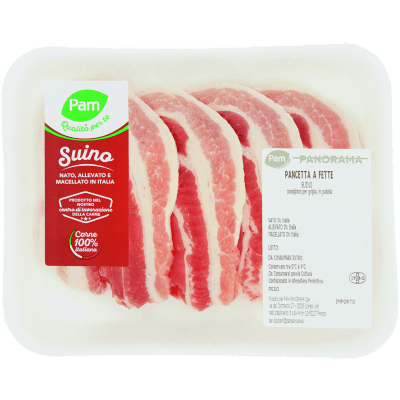 Pancetta suino italia