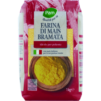 PAM PANORAMA Farina di Mais Bramata 1 kg