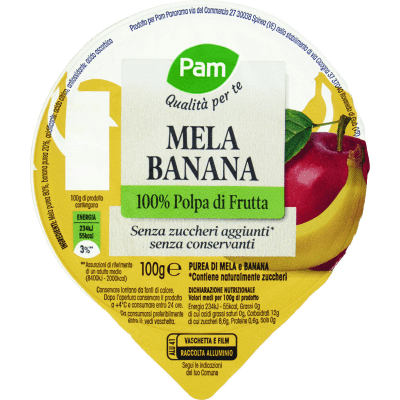 PAM Qualità per te Mela Banana 100 g
