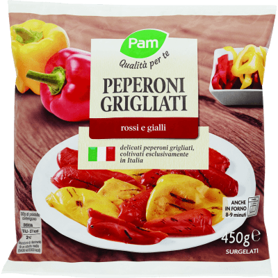 PAM PANORAMA Peperoni Grigliati surgelati 450 g