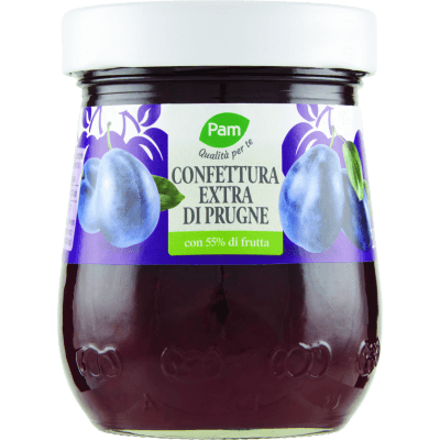 PAM PANORAMA Prugna Confettura extra 330 g
