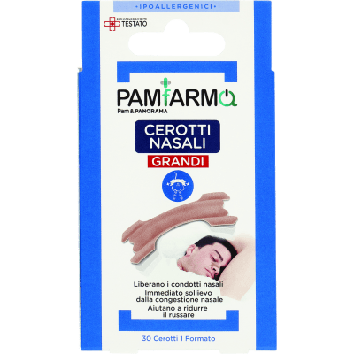 PAMFARMA Cerotti Nasali Grandi 1 Formato 30 pz