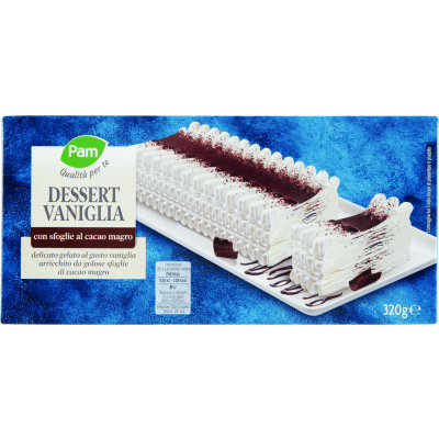 PAM PANORAMA Dessert vaniglia 320 g