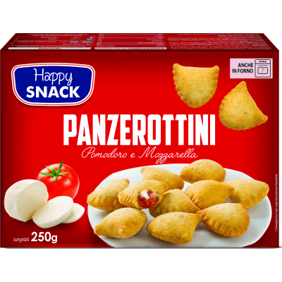 Panzerottini pomodoro mozzarella Happy Snack 250 g