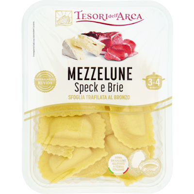 TESORI DELL'ARCA Mezzelune Speck e Brie 250 g