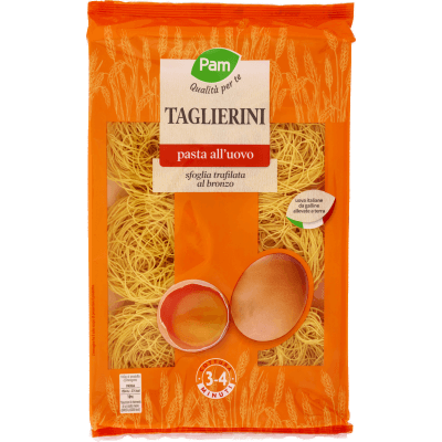 PAM Qualità per te Taglierini pasta all'uovo 250 g