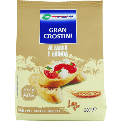 Granbon Crostini al Farro con Olio di Oliva 200 g
